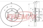 Tarcza hamulcowa FREMAX BD-3520