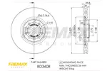 Tarcza hamulcowa FREMAX BD-3608