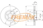 Tarcza hamulcowa FREMAX BD-3937