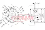Tarcza hamulcowa FREMAX BD-4079