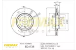 Tarcza hamulcowa FREMAX BD-4138
