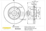 Tarcza hamulcowa FREMAX BD-4206