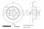 Tarcza hamulcowa FREMAX BD-4647