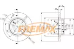 Tarcza hamulcowa FREMAX BD-4655