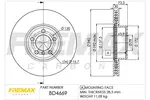 Tarcza hamulcowa FREMAX BD-4669