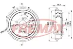 Bęben hamulcowy FREMAX BD-4810