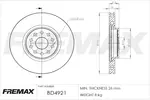 Tarcza hamulcowa FREMAX BD-4921