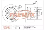 Tarcza hamulcowa FREMAX BD-5110