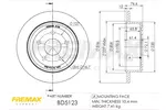 Tarcza hamulcowa FREMAX BD-5123