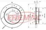 Tarcza hamulcowa FREMAX BD-5600