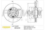 Tarcza hamulcowa FREMAX BD-5624
