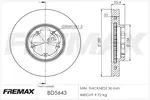 Tarcza hamulcowa FREMAX BD-5643