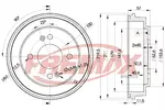 Bęben hamulcowy FREMAX BD-5841
