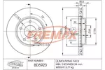 Tarcza hamulcowa FREMAX BD-5923
