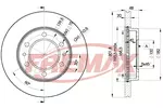 Tarcza hamulcowa FREMAX BD-6004