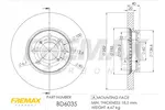 Tarcza hamulcowa FREMAX BD-6035