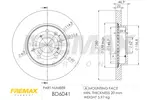 Tarcza hamulcowa FREMAX BD-6041