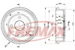 Bęben hamulcowy FREMAX BD-6632