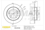 Tarcza hamulcowa FREMAX BD-6968