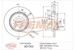 Tarcza hamulcowa FREMAX BD-7302
