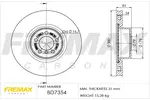 Tarcza hamulcowa FREMAX BD-7354