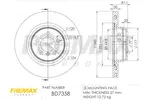 Tarcza hamulcowa FREMAX BD-7358