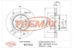 Tarcza hamulcowa FREMAX BD-7362