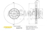 Tarcza hamulcowa FREMAX BD-8770