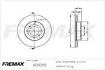 Tarcza hamulcowa FREMAX BD-9282