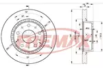Tarcza hamulcowa FREMAX BD-9908