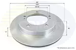 Tarcza hamulcowa COMLINE ADC0907V
