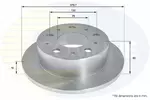 Tarcza hamulcowa COMLINE ADC1578