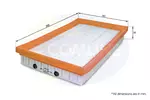Filtr powietrza COMLINE CTY12045