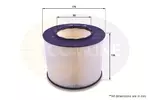 Filtr powietrza COMLINE EAF376