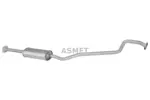 Tłumik środkowy ASMET 14.034
