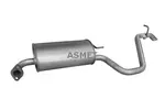Tłumik końcowy ASMET 15.010 (Z tyłu)