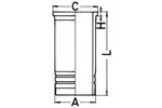 Tuleja cylindrowa KOLBENSCHMIDT 89915110