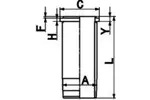 Tuleja cylindrowa KOLBENSCHMIDT 88476110
