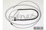 Linka hamulca postojowego LINEX 01.01.11 (Z przodu z lewej)
