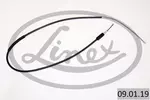 Linka hamulca postojowego LINEX 09.01.19 (Z przodu po prawej)