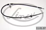 Linka hamulca postojowego LINEX 11.01.07 (Z przodu z lewej)
