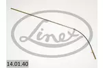 Linka hamulca postojowego LINEX 14.01.40 (Z przodu)