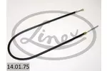 Linka hamulca postojowego LINEX 14.01.75 (Z przodu)