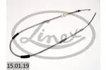 Linka hamulca postojowego LINEX 15.01.19 (Z przodu z lewej)