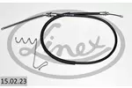 Linka hamulca postojowego LINEX 15.02.23 (Z przodu po prawej)