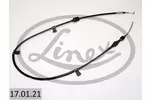 Linka hamulca postojowego LINEX 17.01.21 (Z przodu z lewej)