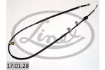 Linka hamulca postojowego LINEX 17.01.28 (Z przodu po prawej)