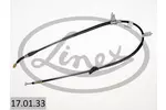 Linka hamulca postojowego LINEX 17.01.33 (Z przodu z lewej)