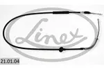 Linka hamulca postojowego LINEX 21.01.04 (Z przodu)