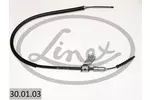 Linka hamulca postojowego LINEX 30.01.03 (Z przodu z lewej)